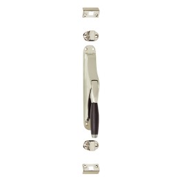 Deurespagnolet Ton 400 nikkel/ebbenhout