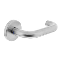 Deurkruk Rond rozet rvs