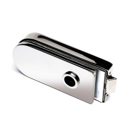 Loopslot type E, voor glasdikte 8 - 10 mm - Chroom design