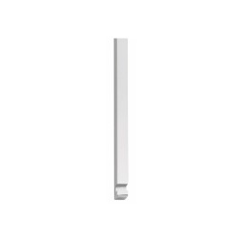 Stangenset deurespagnolet 2 x 125 cm chroom