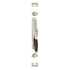 Deurespagnolet Ton 400 nikkel/ebbenhout