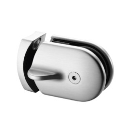 RVS schuifslot, voor buis-Ø 48,3 - 50,8 mm voor glasdikte 6 - 12,76 mm